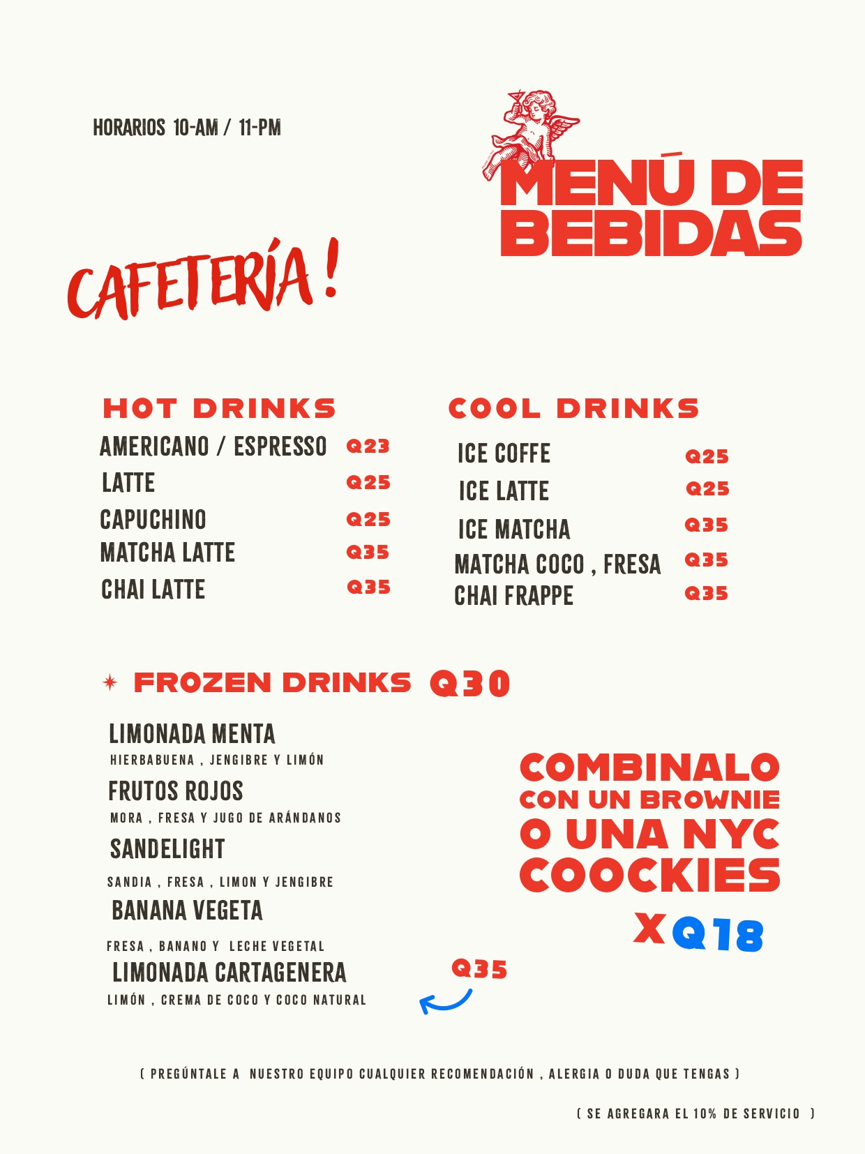 menu version side A